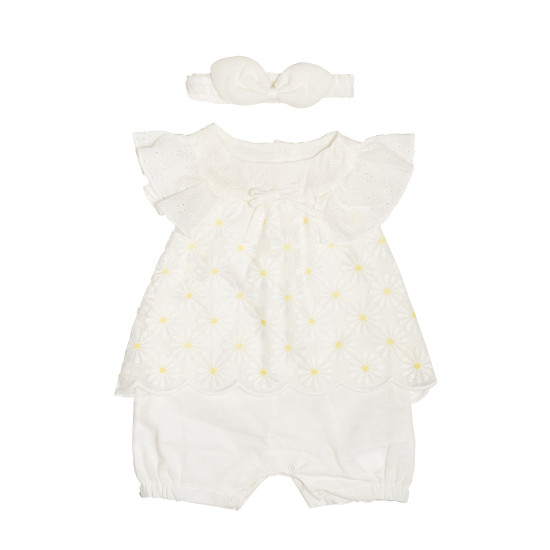 Sandwheel Caramel Daisy with a bandage TK8149-74, ECRU, Bezh Light, 68/74