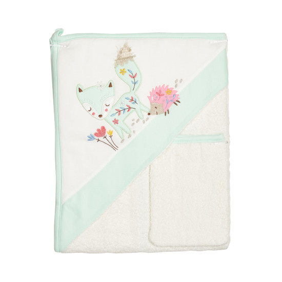Рушник Caramel 82х90 8338 Yesil, mint, м'ятний