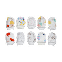 Царапки Twins для новорожденных трикотаж (0-3 мес) 10 пар W135-ЦT10-20, multicolor, мультицвет, 0-3 мес