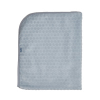Плед Twins велюр Dots 100х80 1406-TD-10, grey, серый