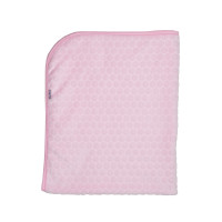 Плед Twins велюр Dots 100х80 1406-TD-08, pink, розовый