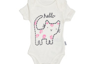 Боди Puan baby Hello kitty 3976-PBecru-1/3, ecru, беж светлый, 1-3 мес