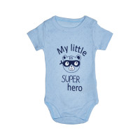 Боди Puan baby Super hero 3979-PBlu-1/3, blue, голубой, 1-3 мес