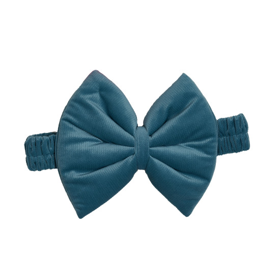 Декор Бантик к конверту Twins Bear & Velvet Mineral бирюза