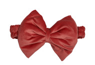 Decor Bow for envelope Twins Bear & Velvet coral