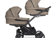 Коляска для двійні EasyGo 2 of Us 9023-EG2U-22, safari, бежевий