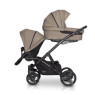 Коляска для двійні EasyGo 2 of Us 9023-EG2U-22, safari, бежевий