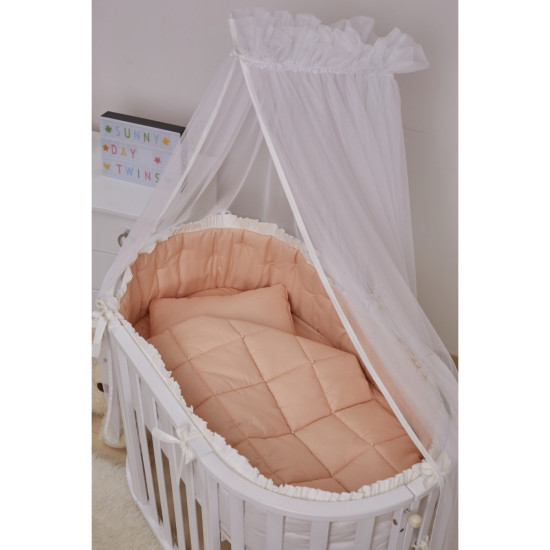 Постельный комплект 5 ел Twins Evo Перлинка 4073-A-050, beige, бежевый