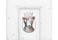 Повивальний матрац Cebababy 75x72 Watercolor World W-144-123-655, Princes, білий