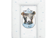 Пеленальный матрас Cebababy 50x70 Watercolor World W-143-123-654, Sailor, белый