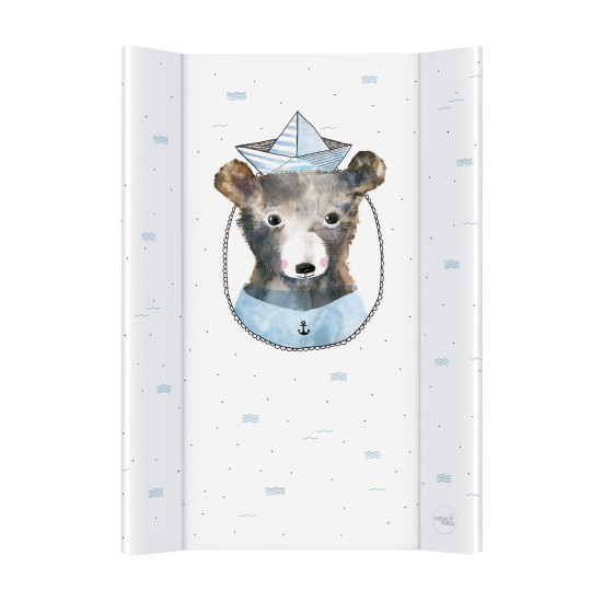 Пеленальная доска Cebababy 50x70 Watercolor Word W-200-123-654, Sailor, белый