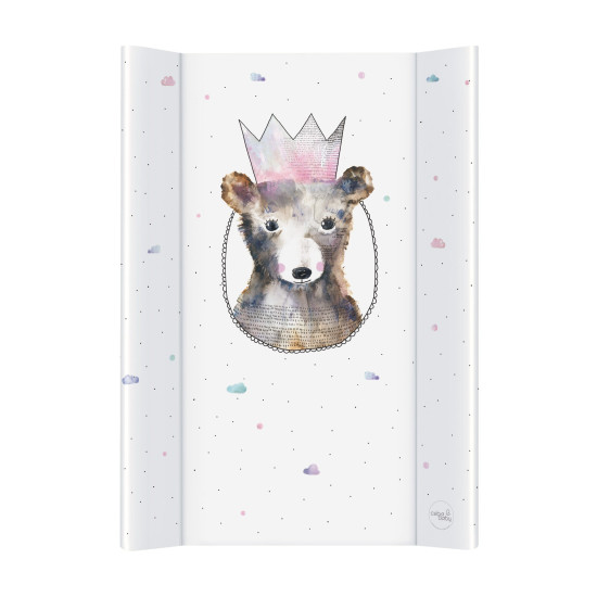 Повивальна дошка Cebababy 50x70 Watercolor Word W-200-123-655, Princes, білий
