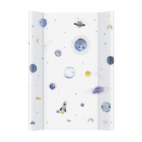 Пеленальная доска Cebababy 50x70 Watercolor Word W-200-123-651, Universe, белый