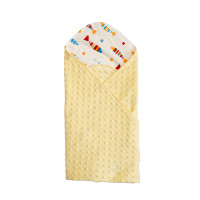 Конверт - плед Twins Minky Літо 75х75 1408-TL-05, yellow, жовтий