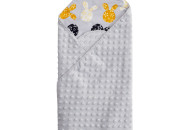 Конверт - плед Twins Minky Лето 75х75 1408-TL-10 grey, серый