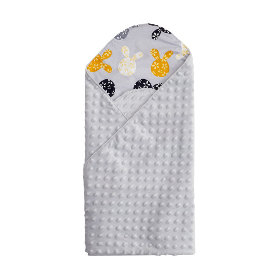 Envelope-Twins MINKY Pedid Summer 75x75 1408-TL-10 GREY, Gray