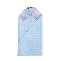 Конверт - плед Twins Minky Лето 75х75 1408-TL-04 blue, голубой