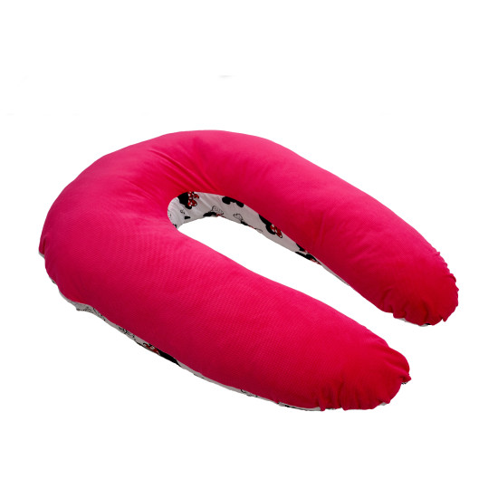 Pregnancy pillow Twins Velvet fuchsia