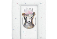 Пеленальный матрас Cebababy 50x70 Watercolor World W-143-123-655, Princes, белый