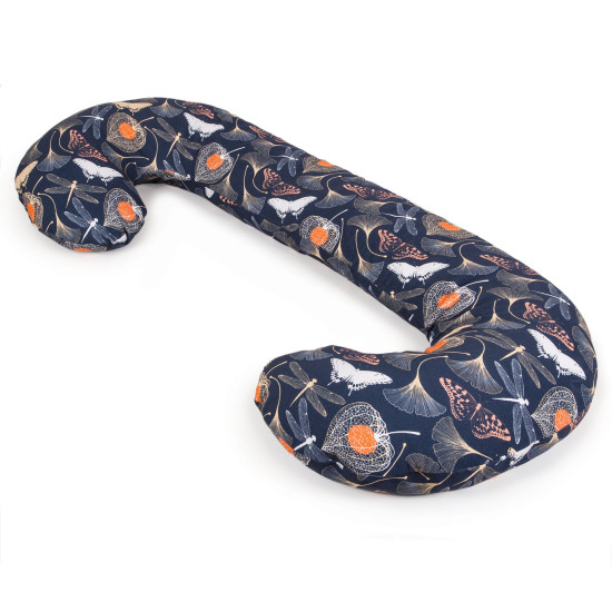 Подушка для вагітних Ceba Physio Duo Flora & Fauna W-705-099-575, Gingo, білий
