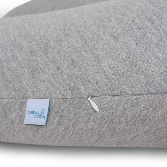 Подушка для беременных Ceba Physio Multi Flexi Caro W-706-000-261, light grey, светло серый