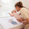 Пеленальный матрас Cebababy 75x72 Fluffy Puffy W-144-132-687, Steve, мальчик