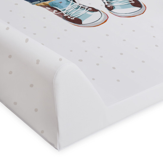 Пеленальная доска Cebababy 50x70 Fluffy Puffy W-203-132-683, Stu, мальчик