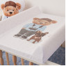 Пеленальная доска Cebababy 50x70 Fluffy Puffy W-203-132-687, Steve, мальчик