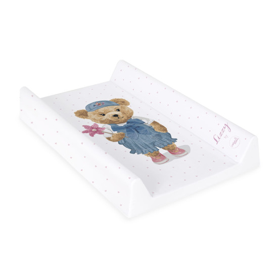 Пеленальная доска Cebababy 50x70 Fluffy Puffy W-203-132-685, Lizzy, девочка