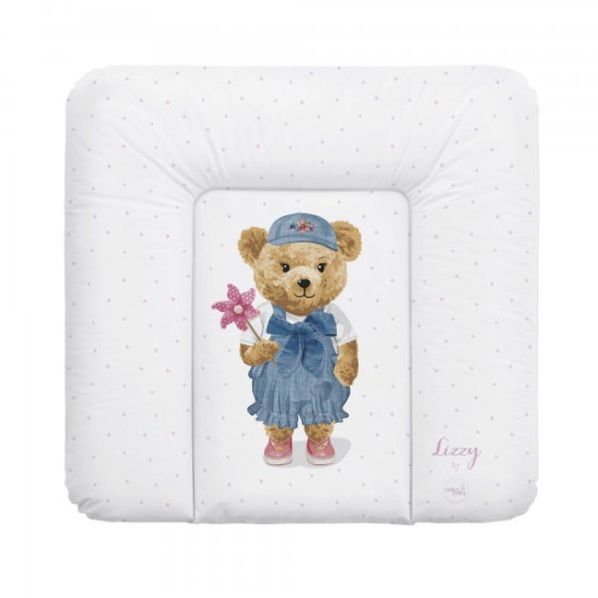 Повивальний матрац Cebababy 75x72 Fluffy Puffy W-144-132-685, Lizzy, дівчинка