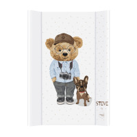 Пеленальная доска Cebababy 50x70 Fluffy Puffy W-203-132-687, Steve, мальчик