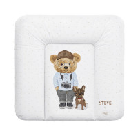 Пеленальный матрас Cebababy 75x72 Fluffy Puffy W-144-132-687, Steve, мальчик