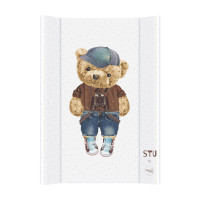 Пеленальная доска Cebababy 50x70 Fluffy Puffy W-203-132-683, Stu, мальчик