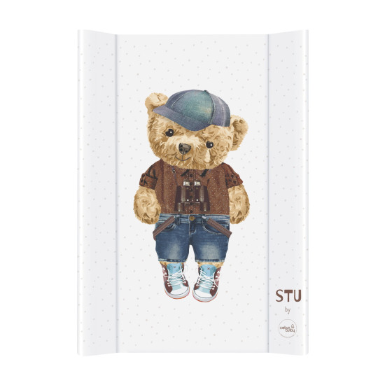 Пеленальная доска Cebababy 50x70 Fluffy Puffy W-203-132-683, Stu, мальчик