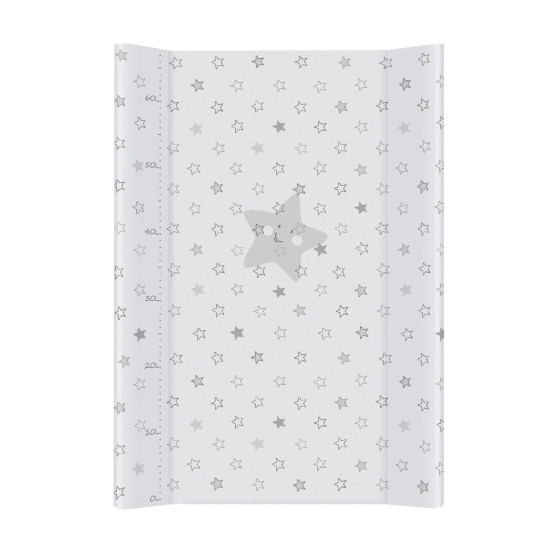 Пеленальная доска Cebababy 50x70 Basic line Soft W-102-066-260, Звездочка серая