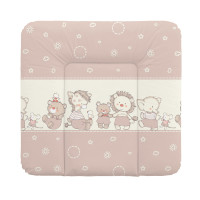 Пеленальный матрас Cebababy 75x72 Basic line W-144-050-230, Утки бежевый