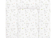 Пеленальный матрас Cebababy 75x72 Basic line W-144-903-100, Сон белый