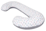 Подушка для вагітних Ceba Physio Duo джерсі W-705-700-528, Clouds, мультиколір
