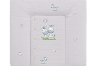 Пеленальный матрас Cebababy 75x72 Basic line W-144-002-260, Зебра серая