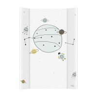 Пеленальная доска Cebababy 50x70 Candy Andy Soft W-102-121-621, Cosmo 2, серый/синий