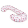 Подушка для вагітних Ceba Physio Duo Flora & Fauna W-705-099-543, Libelula, білий