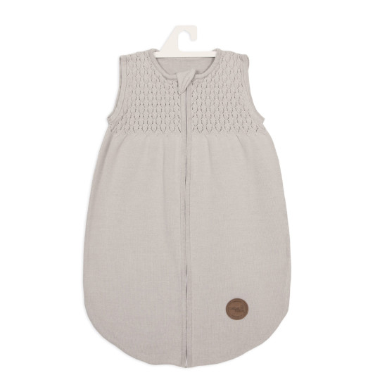 Sleeping bag for newborns Ceba knitted 62x42 grey