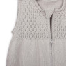 Sleeping bag for newborns Ceba knitted 62x42 grey