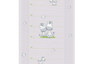 Пеленальная доска Cebababy 50x70 Basic line Soft W-102-002-260, Зебра серая