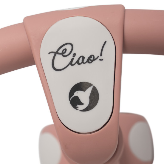 Детский беговел Colibro Ciao Rose gold розовый