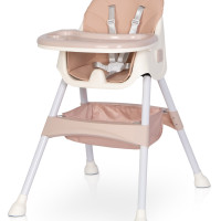 Стул для кормления Colibro Picolo Pastel pink, пудра