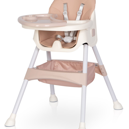 Стул для кормления Colibro Picolo Pastel pink, пудра