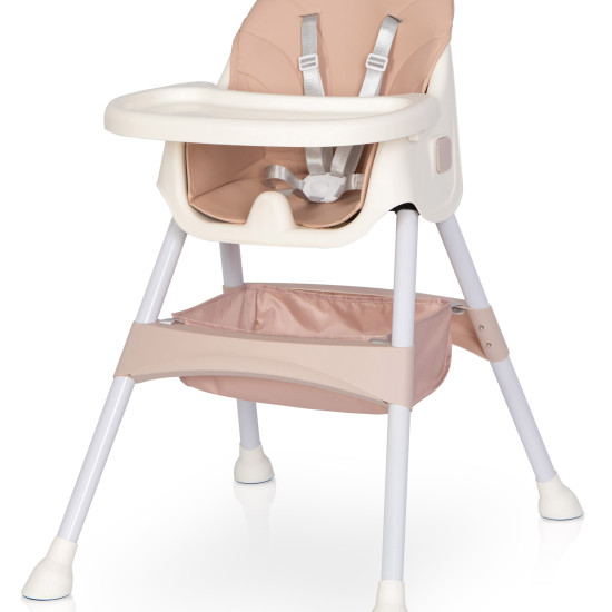 Стул для кормления Colibro Picolo Pastel pink, пудра
