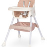 Стул для кормления Colibro Picolo Pastel pink, пудра