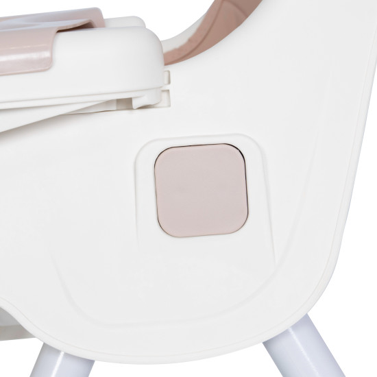 Стул для кормления Colibro Picolo Pastel pink, пудра